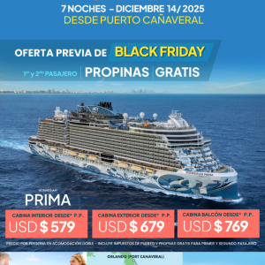 🛳️ Caribe – Desde Puerto Cañaveral | Crucero 7 Noches